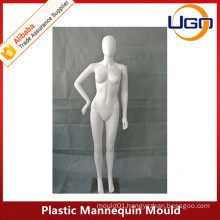 sexy Glossy female plastic mannequin mould